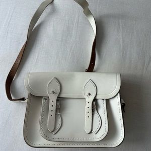 Cambridge Satchel Company white crossbody